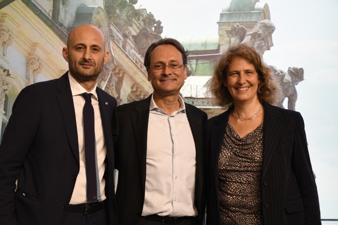 Gianpiero Strisciuglio, Amministratore Delegato e Direttore Generale di Trenitalia; Michael Peterson, Deutsche Bahn ; Sabine Stock, ÖBB