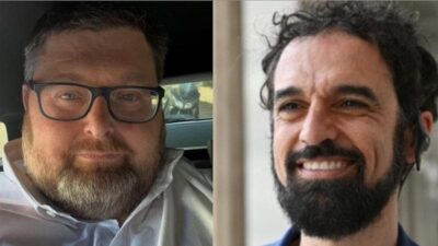 Mario Adinolfi e Dino Giarruss