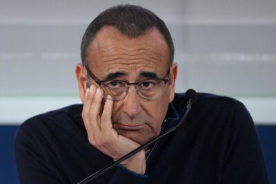 carlo conti mamma