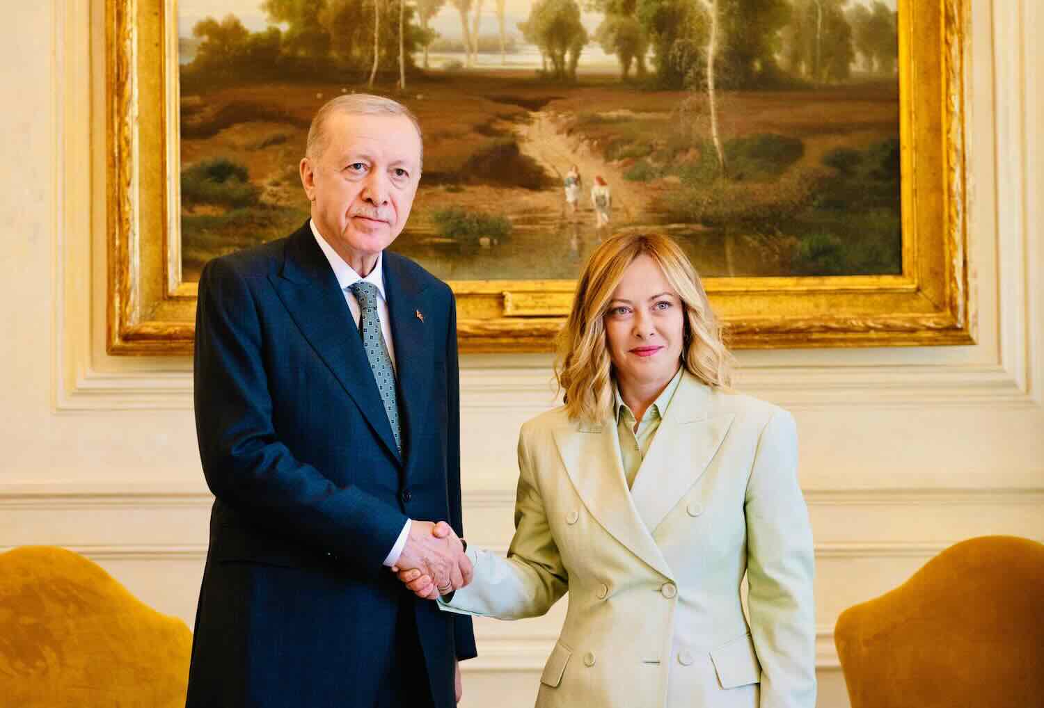 Erdogan e Meloni