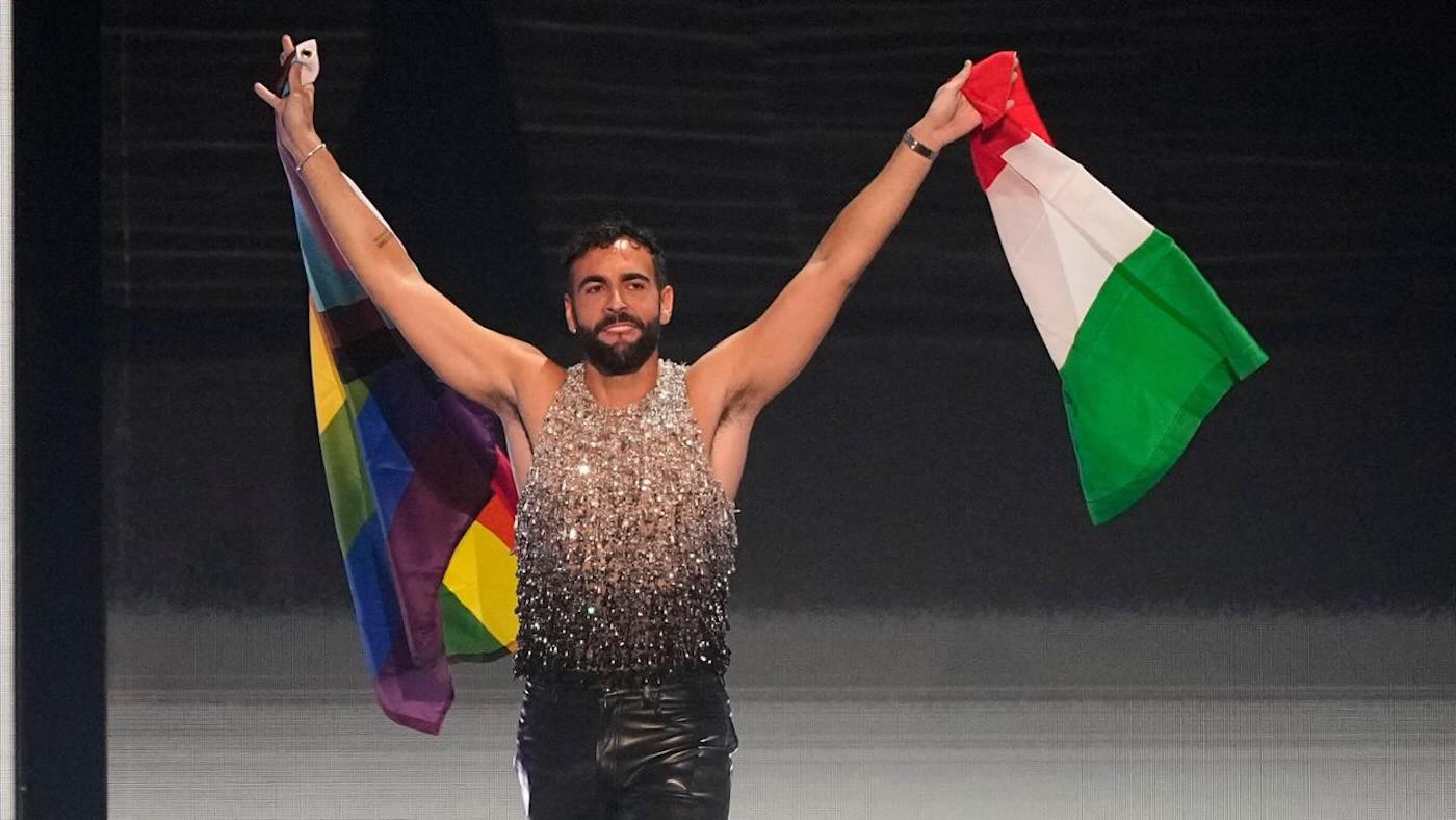 eurovision 2025 regole bandiere pride palestina