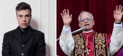 Fedez e papa Leone XIV