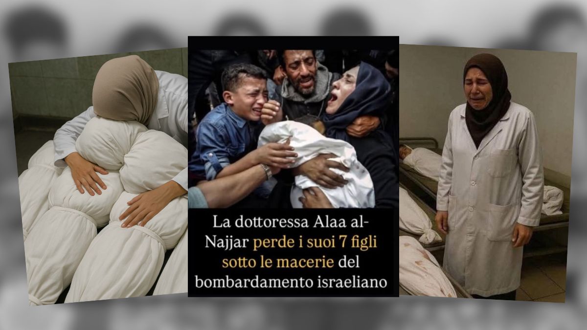 dottoressa alaa gaza figli foto