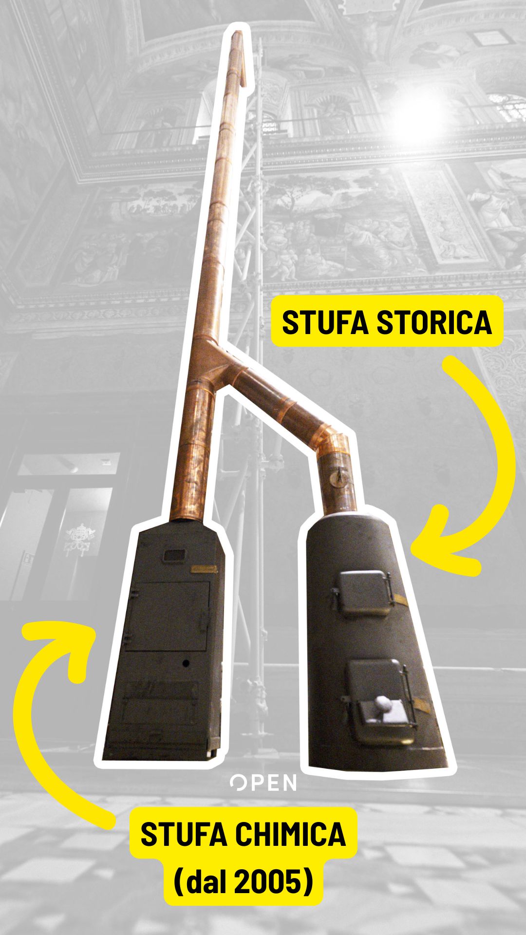 stufa chimica stufa storica conclave