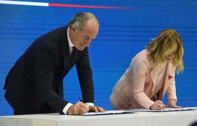 giorgia meloni luca zaia