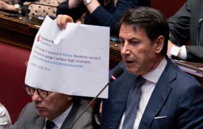 giuseppe conte dibattito camera gaza israele palestina
