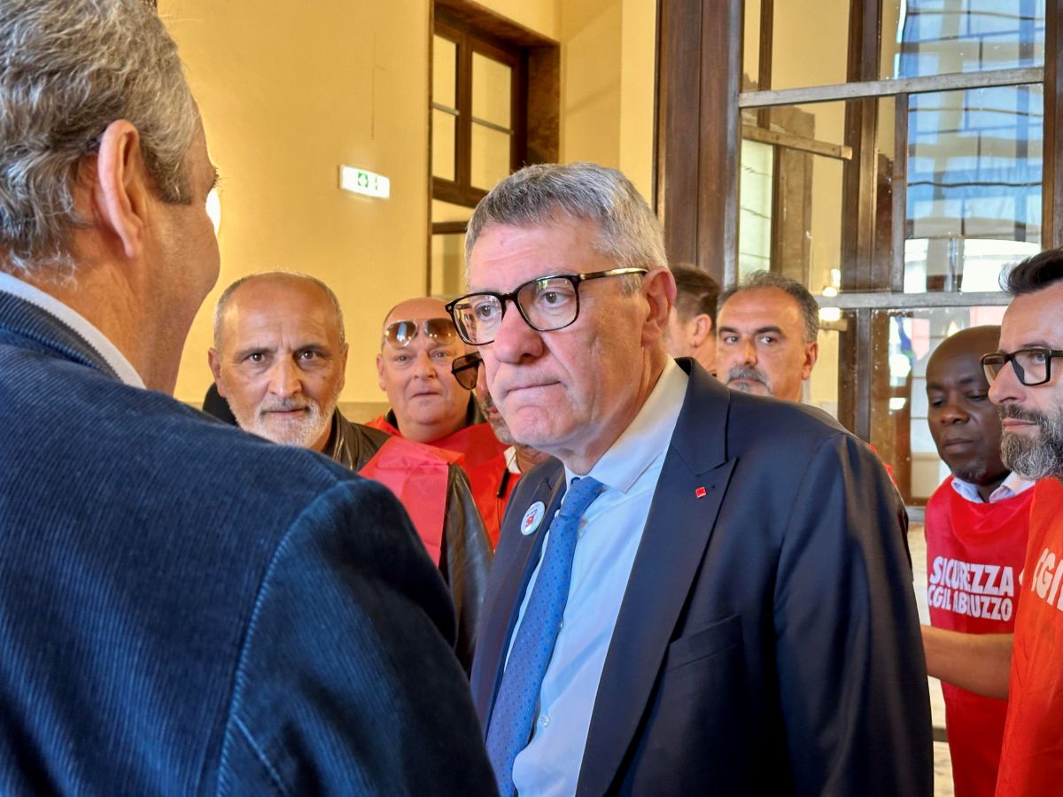 Maurizio Landini Cgil