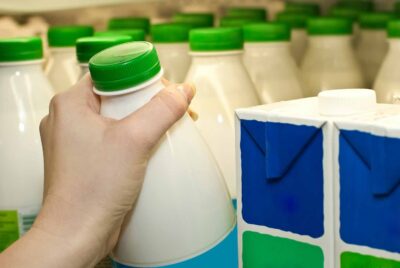 Latte al supermercato