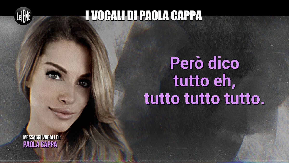 I vocali di Paola Cappa alle Iene, la gemella Stefania «nel panico». La cugina di Chiara Poggi all’amico: «Un giorno apro bocca, ma voglio milioni» I vocali di Paola Cappa alle Iene, la gemella Stefania «nel panico». La cugina di Chiara Poggi all’amico: «Un giorno apro bocca, ma voglio milioni»