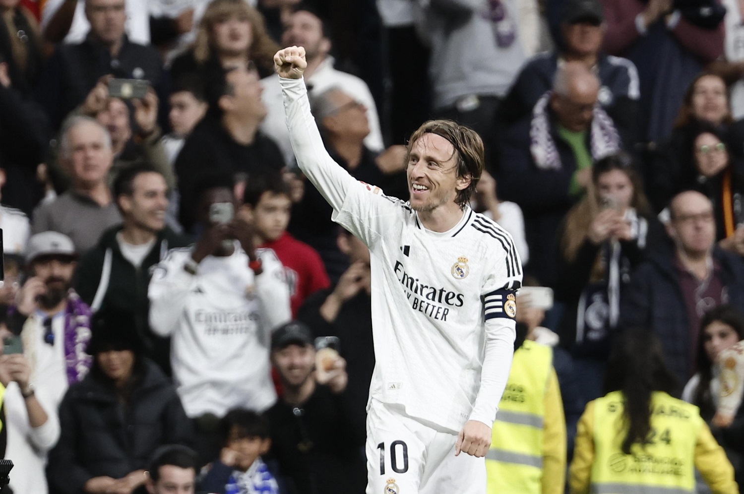 real madrid l annuncio di modric sabato la mia ultima partita con questa maglia