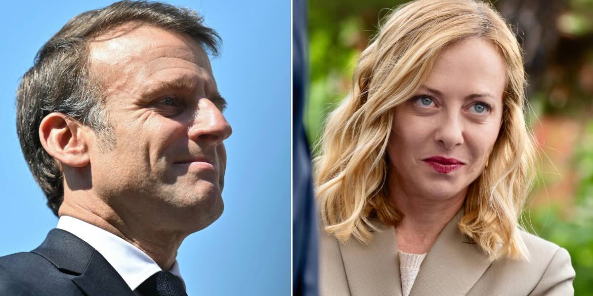 Macron replica a Meloni: «Invio di truppe in Ucraina? Evitiamo di diffondere false informazioni: ce ne sono già abbastanza da parte russa» Macron replica a Meloni: «Invio di truppe in Ucraina? Evitiamo di diffondere false informazioni: ce ne sono già abbastanza da parte russa»