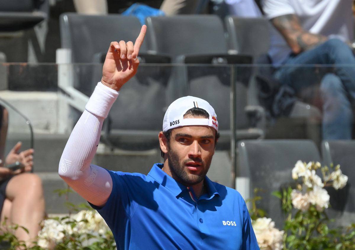 matteo berrettini internazionali roma