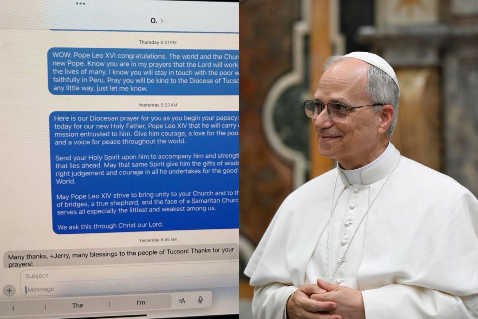 Finito il conclave papa Leone XIV si è ripreso subito il telefonino e ha ringraziato gli amici per gli auguri fatti. E uno ha postato la foto Finito il conclave papa Leone XIV si è ripreso subito il telefonino e ha ringraziato gli amici per gli auguri fatti. E uno ha postato la foto