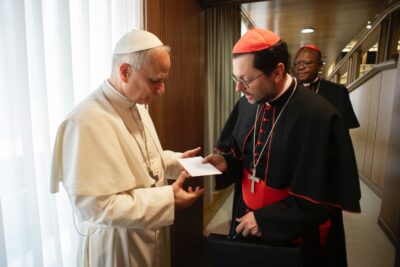 papa leone xiv lettera monaci buddisti mongolia