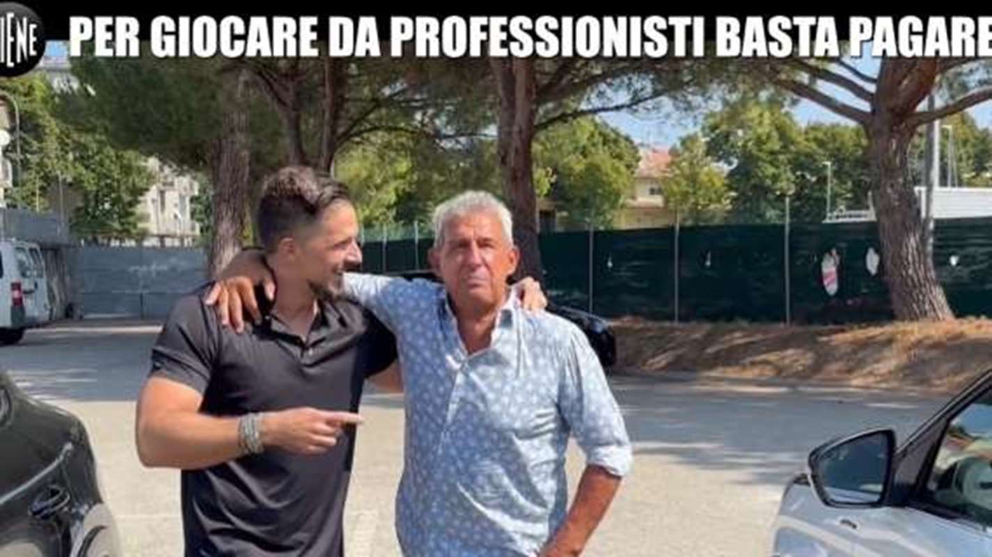 Salvatore Bagni, le Iene e i 30 mila euro per la Vis Pesaro: «Ci facciamo pagare per farli giocare» Salvatore Bagni, le Iene e i 30 mila euro per la Vis Pesaro: «Ci facciamo pagare per farli giocare»