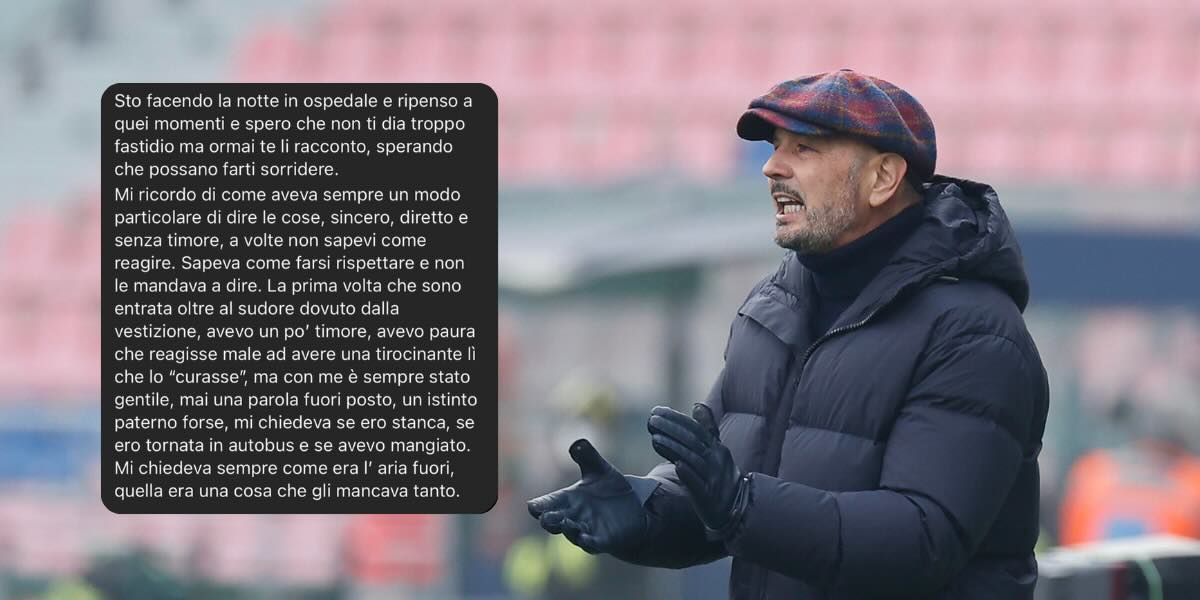 Sinisa Mihajlovic e i giorni in ospedale, l’infermiera scrive alla figlia Viktorija: «Mi ha mostrato le sue fragilità. È stato un onore conoscerlo» Sinisa Mihajlovic e i giorni in ospedale, l’infermiera scrive alla figlia Viktorija: «Mi ha mostrato le sue fragilità. È stato un onore conoscerlo»
