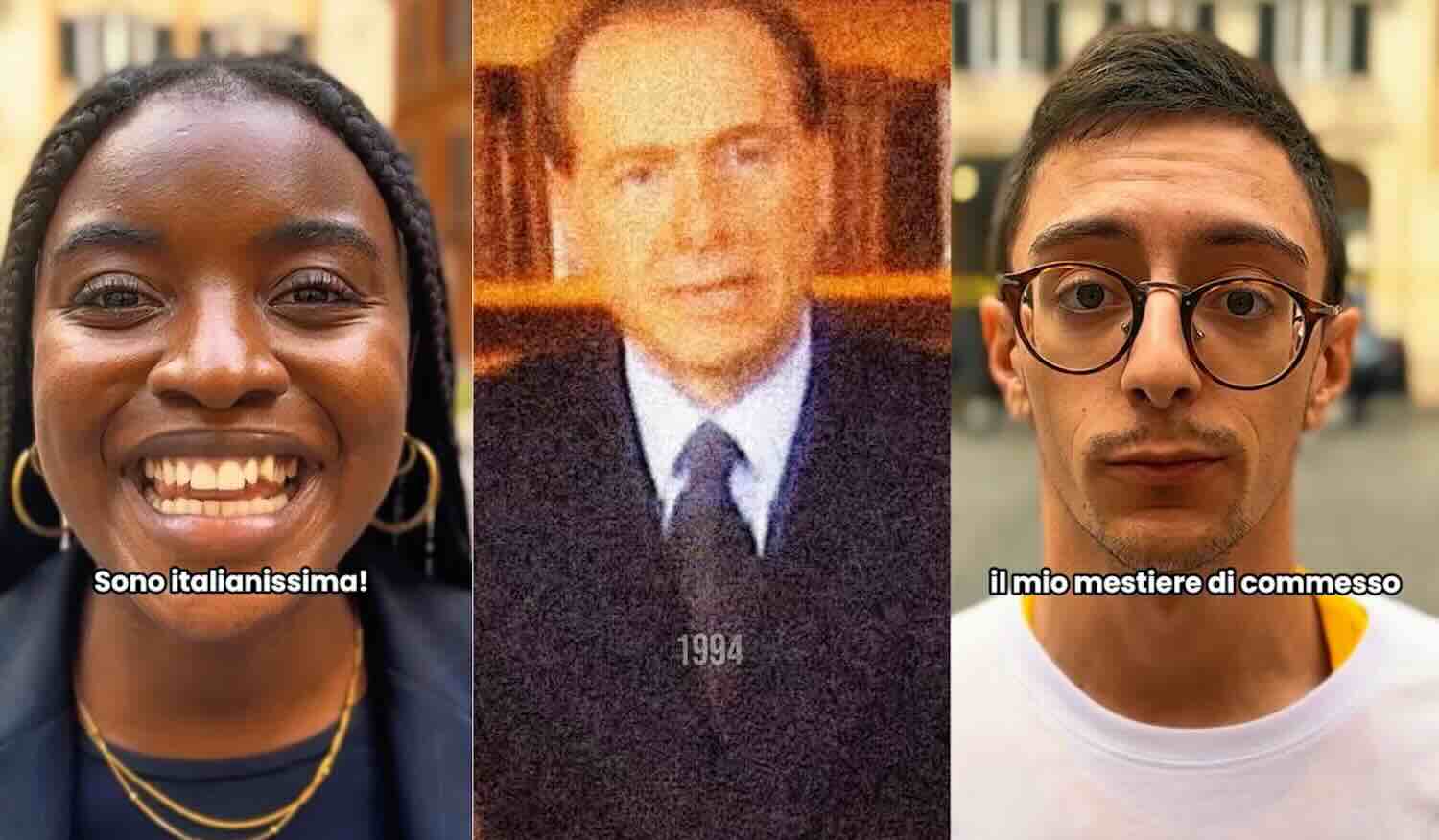 «L’Italia è il Paese che amo…», il discorso di Berlusconi finisce nello spot sul referendum. La discesa in campo dei nuovi italiani – Video