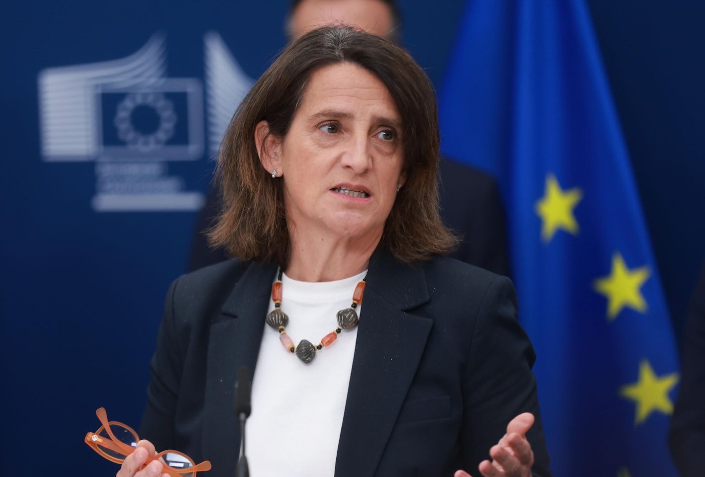 Teresa Ribera difende lo stop alle auto diesel e benzina: «La proposta italiana sui biocarburanti? Per ora nessun cambiamento» Teresa Ribera difende lo stop alle auto diesel e benzina: «La proposta italiana sui biocarburanti? Per ora nessun cambiamento»