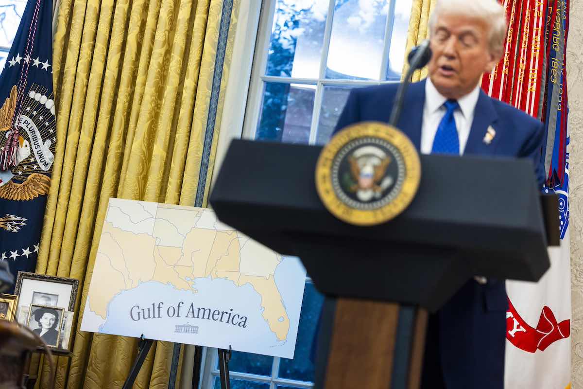 trump messico google maps