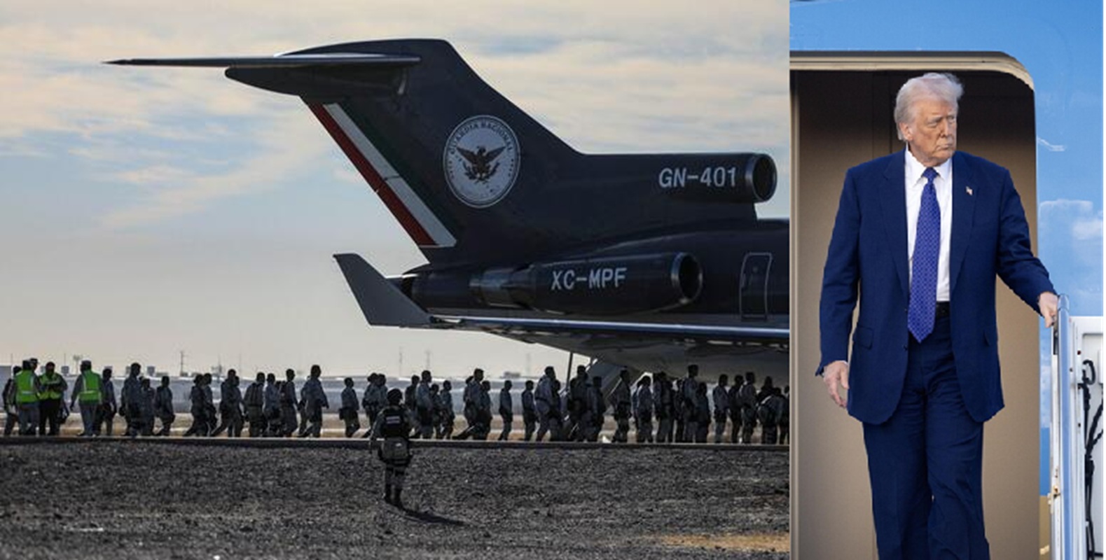 donald trump zona militare messico immigrazione illegale