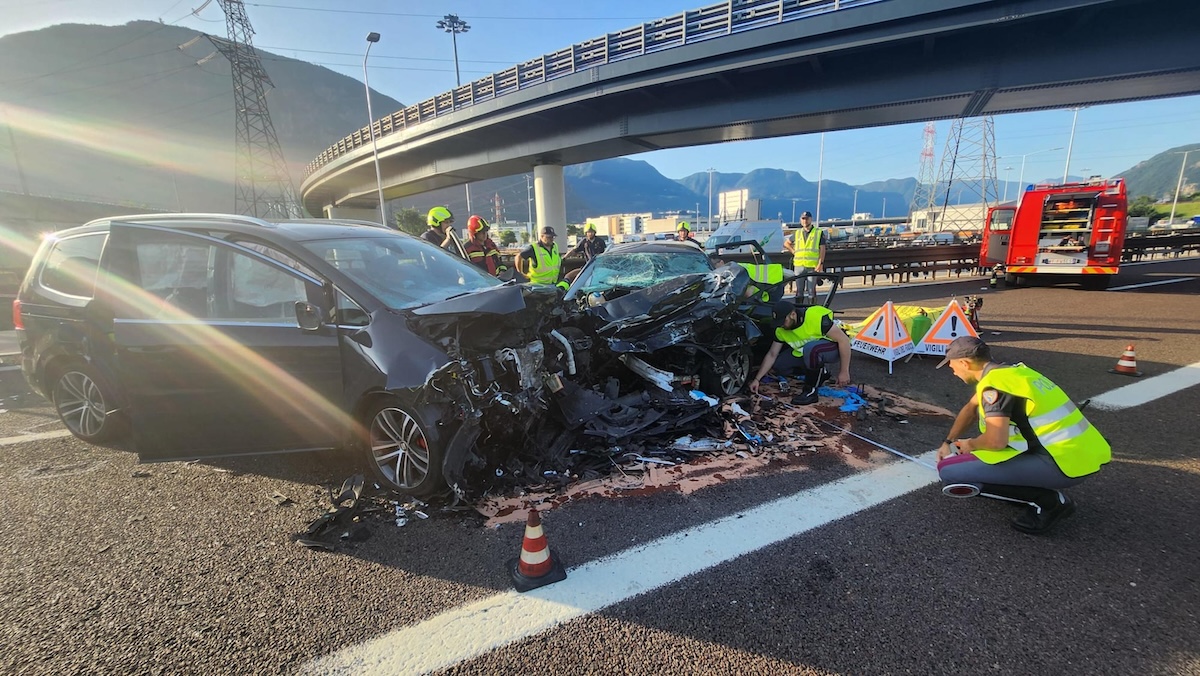 Incidente autostrada A22