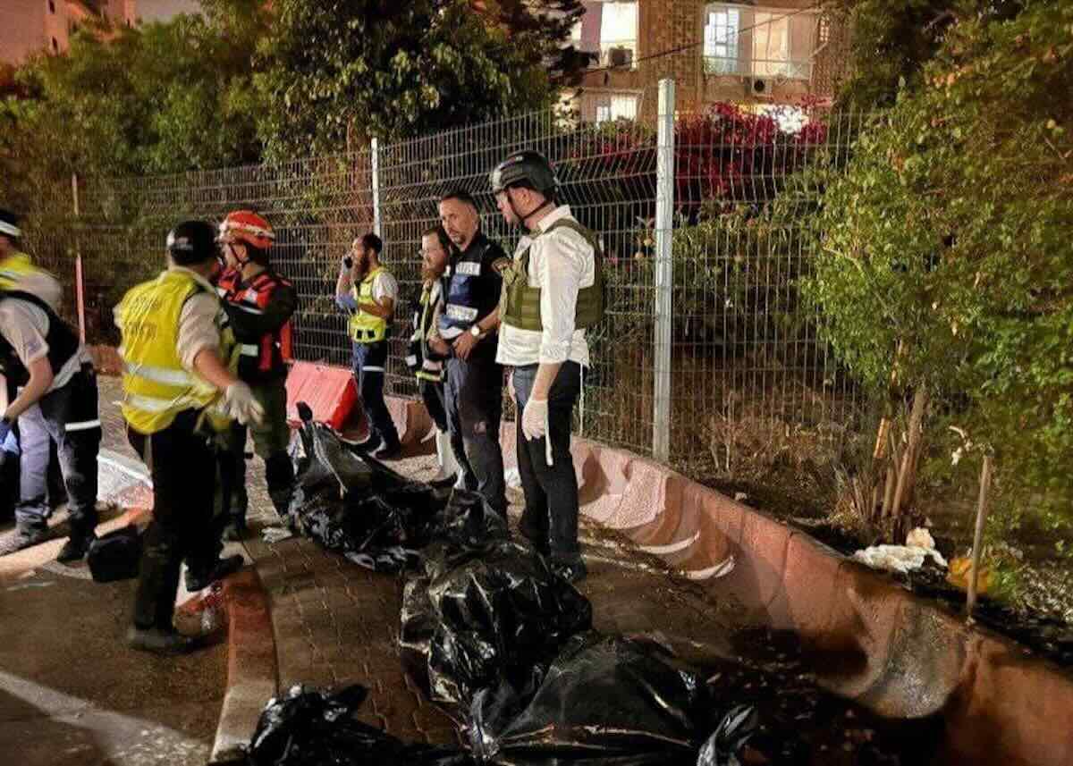 Bat Yam missile Iran Israele