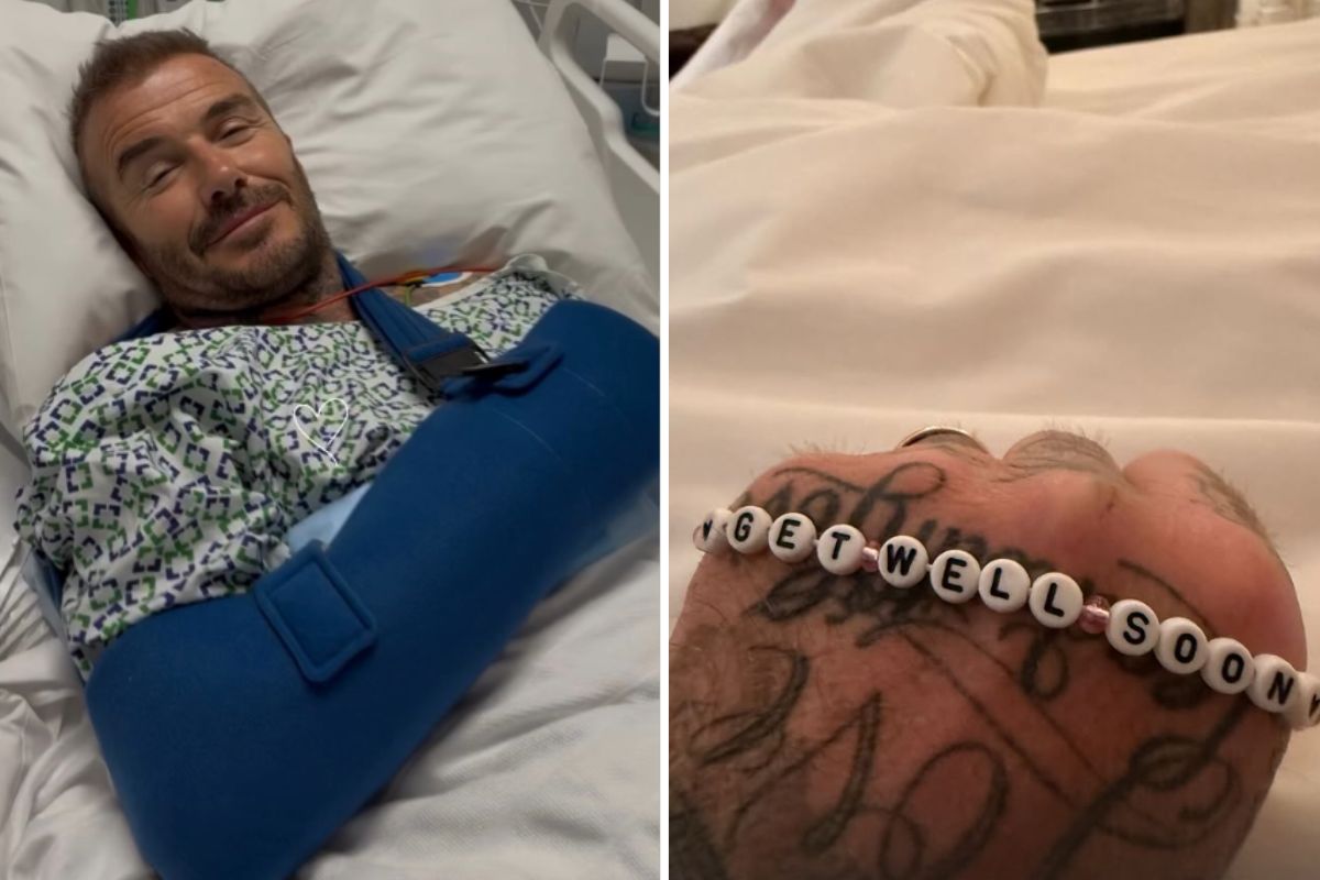 David Beckham ospedale