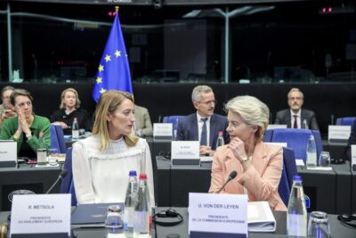Roberta Metsola Ursula Von der Leyen Ue