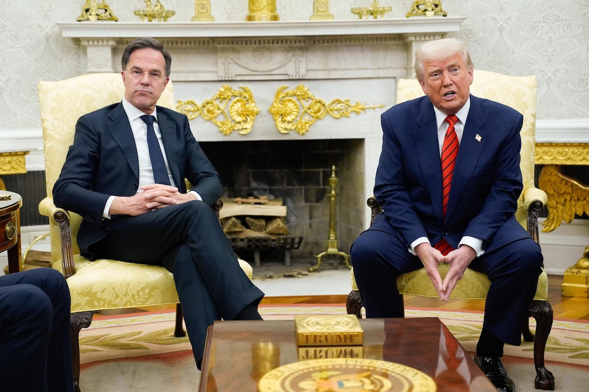 Donald Trump Mark Rutte