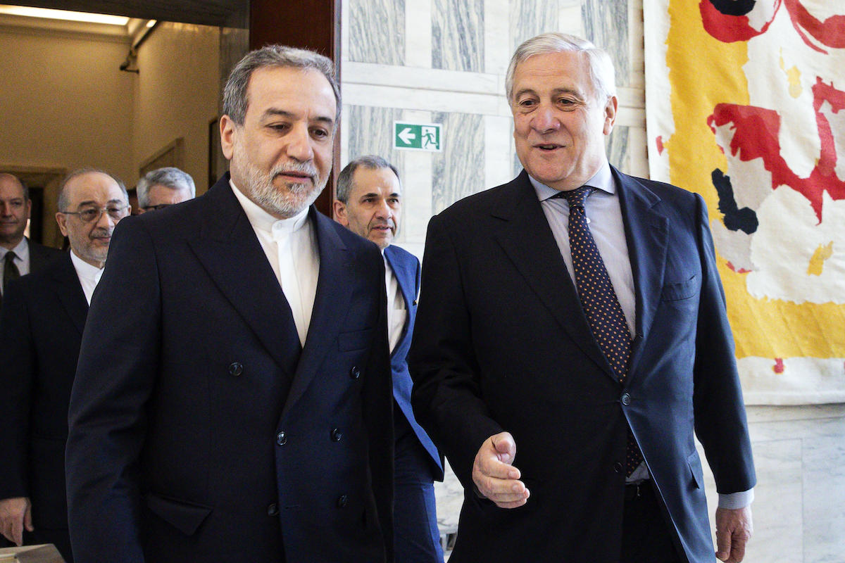 Araghchi e Tajani telefonata colloqui