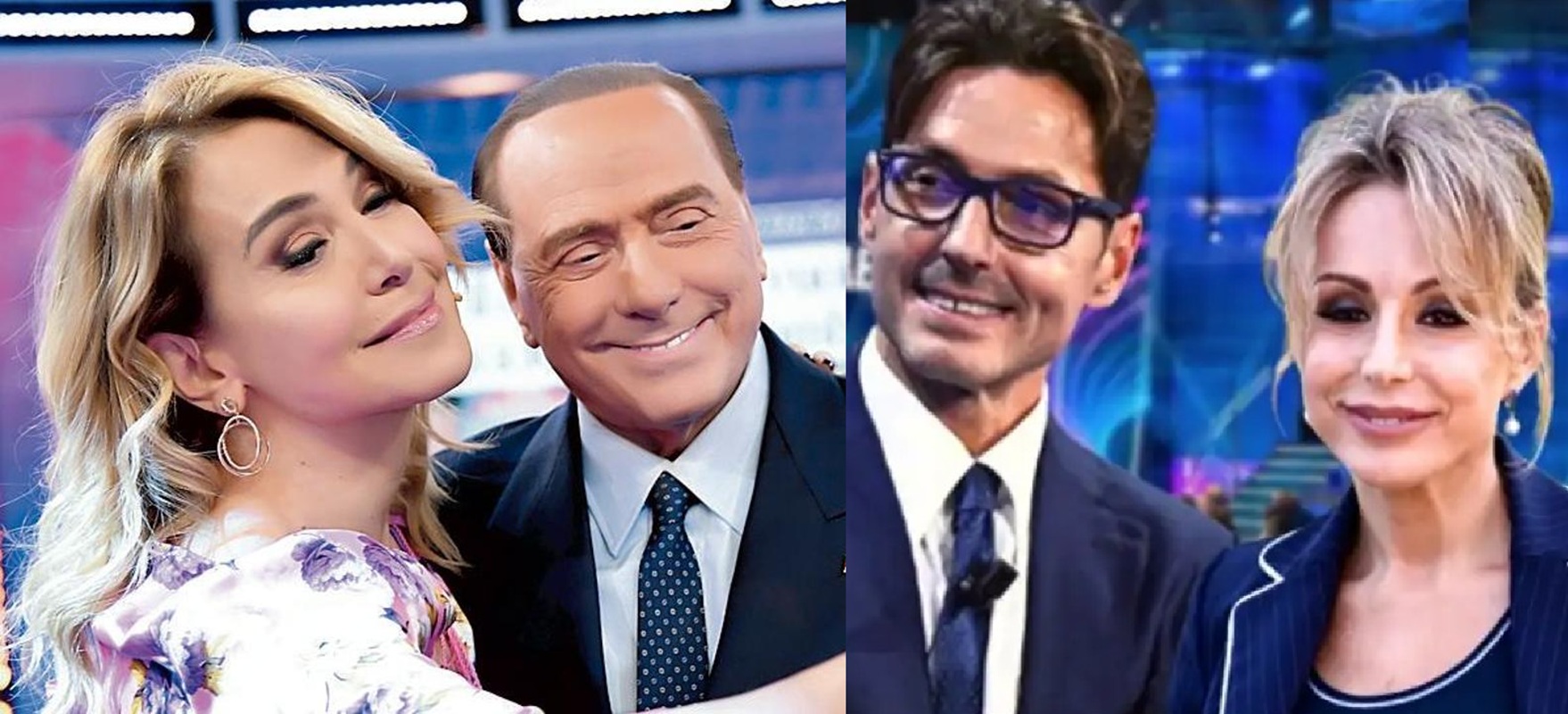barbara d'urso silvio berlusconi marina berlusconi pier silvio berlusconi