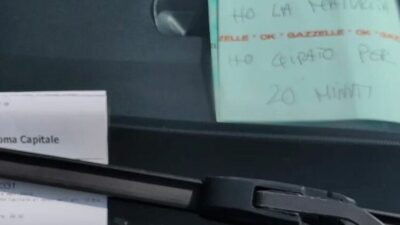 maturando multato a Roma biglietto