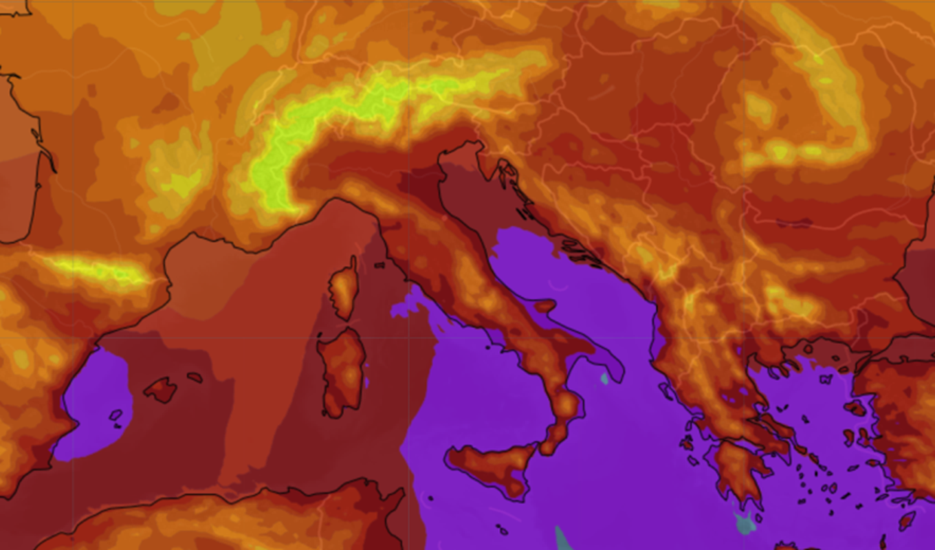 caldo record giugno 2025 mare
