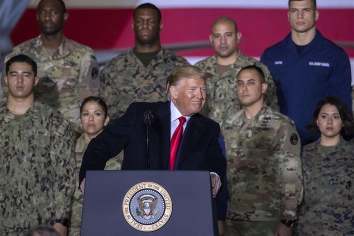 california donald trump marines