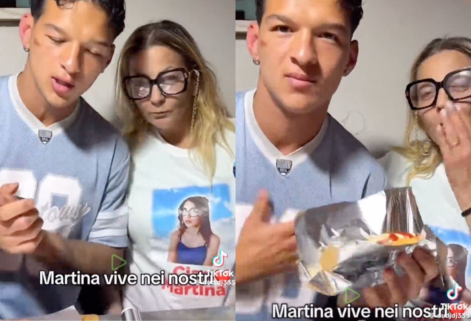 Madre di Martina Carbonaro e il tiktoker Chianese