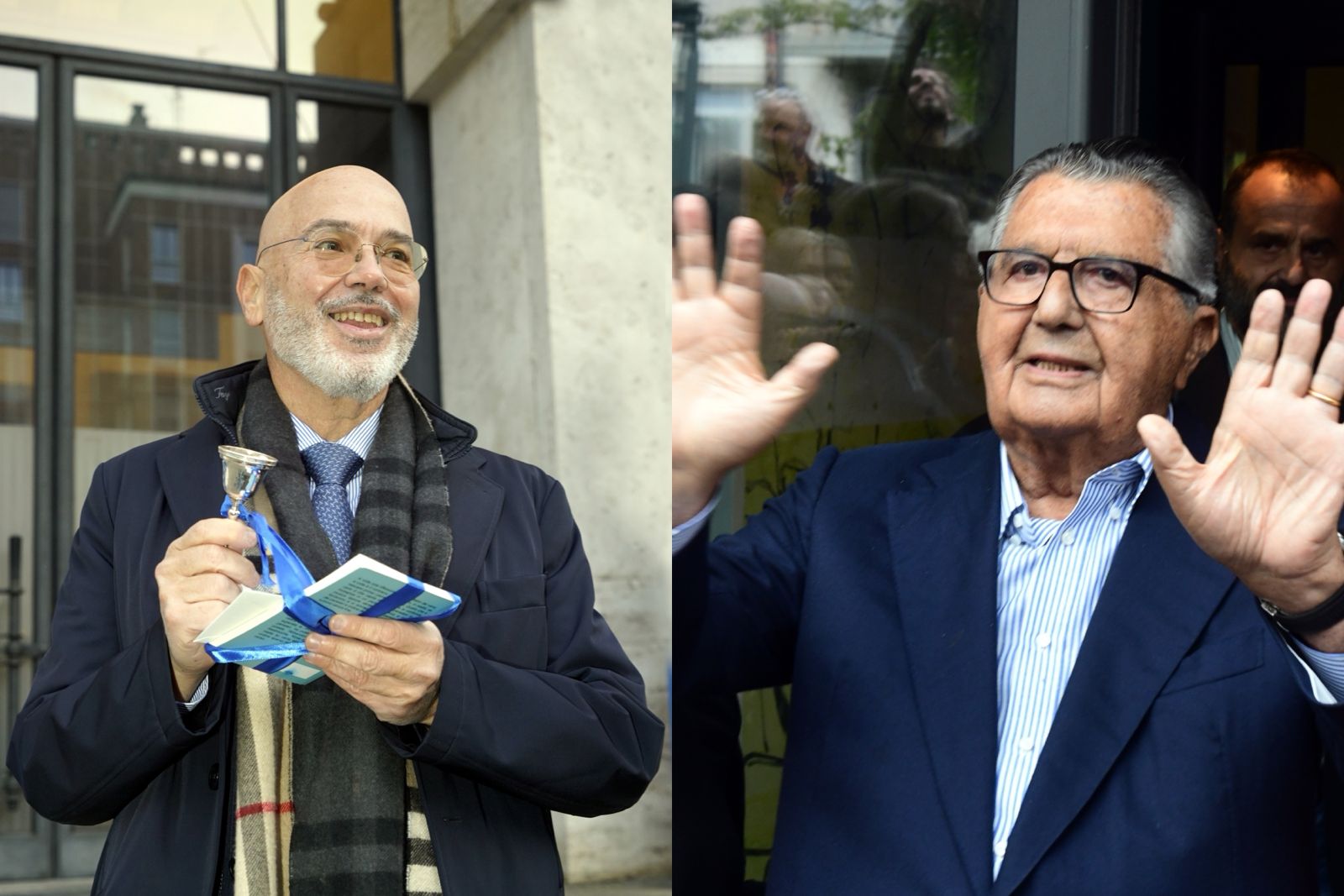 Massimo Segre e Carlo De Benedetti
