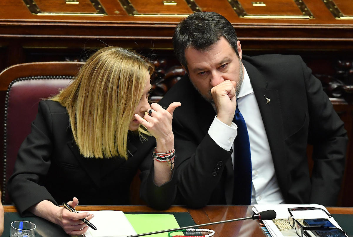 meloni salvini