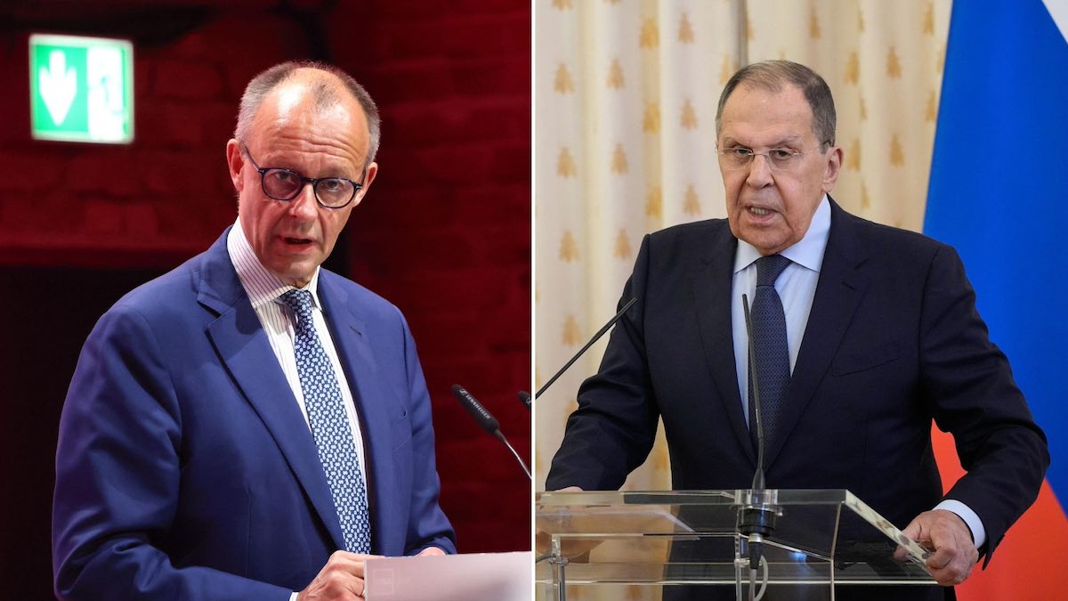 merz putin lavrov hitler germania riarmo