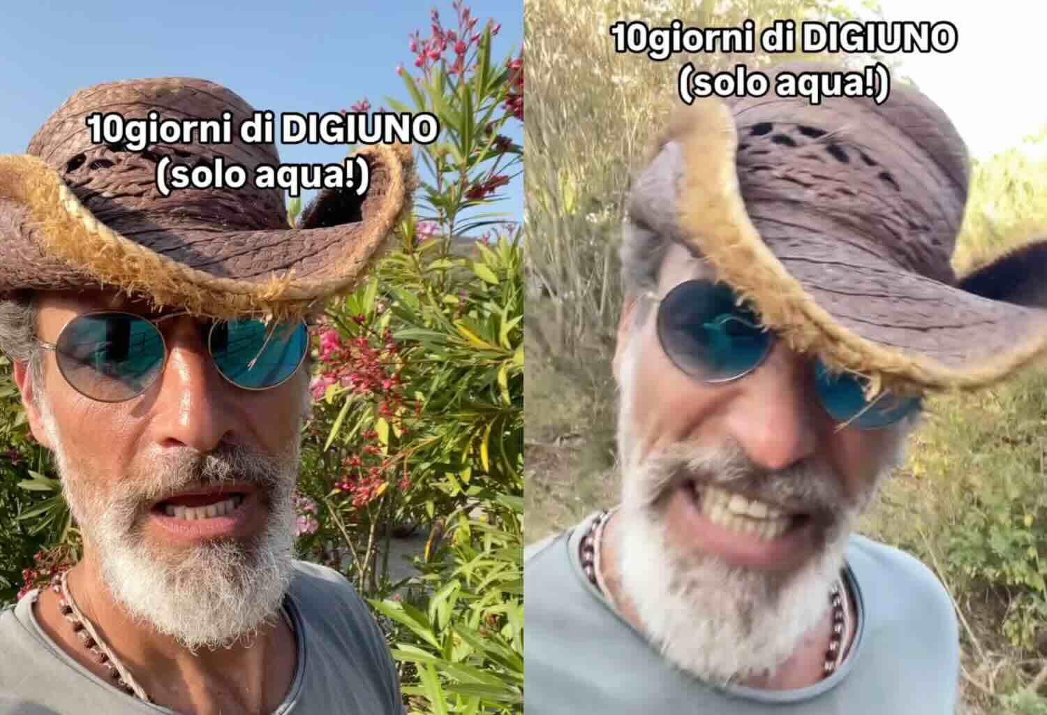 Raz Degan digiuna