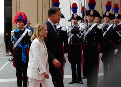 rutte-meloni-palazzo-chigi