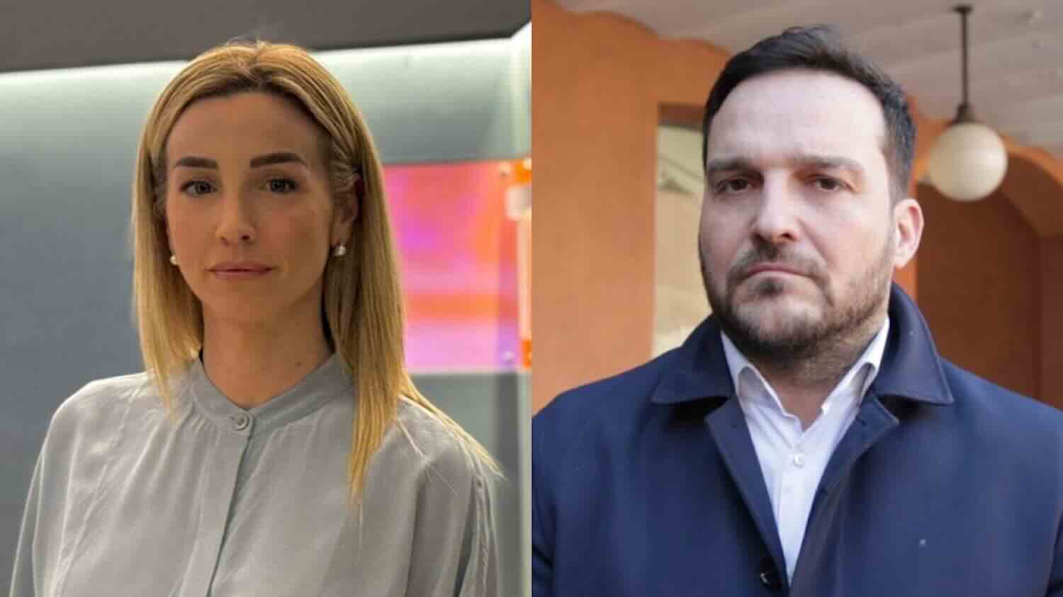 Silvia Salis e Sergio Gambino