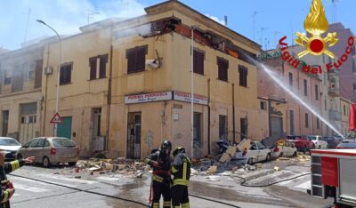 sassari esplosione
