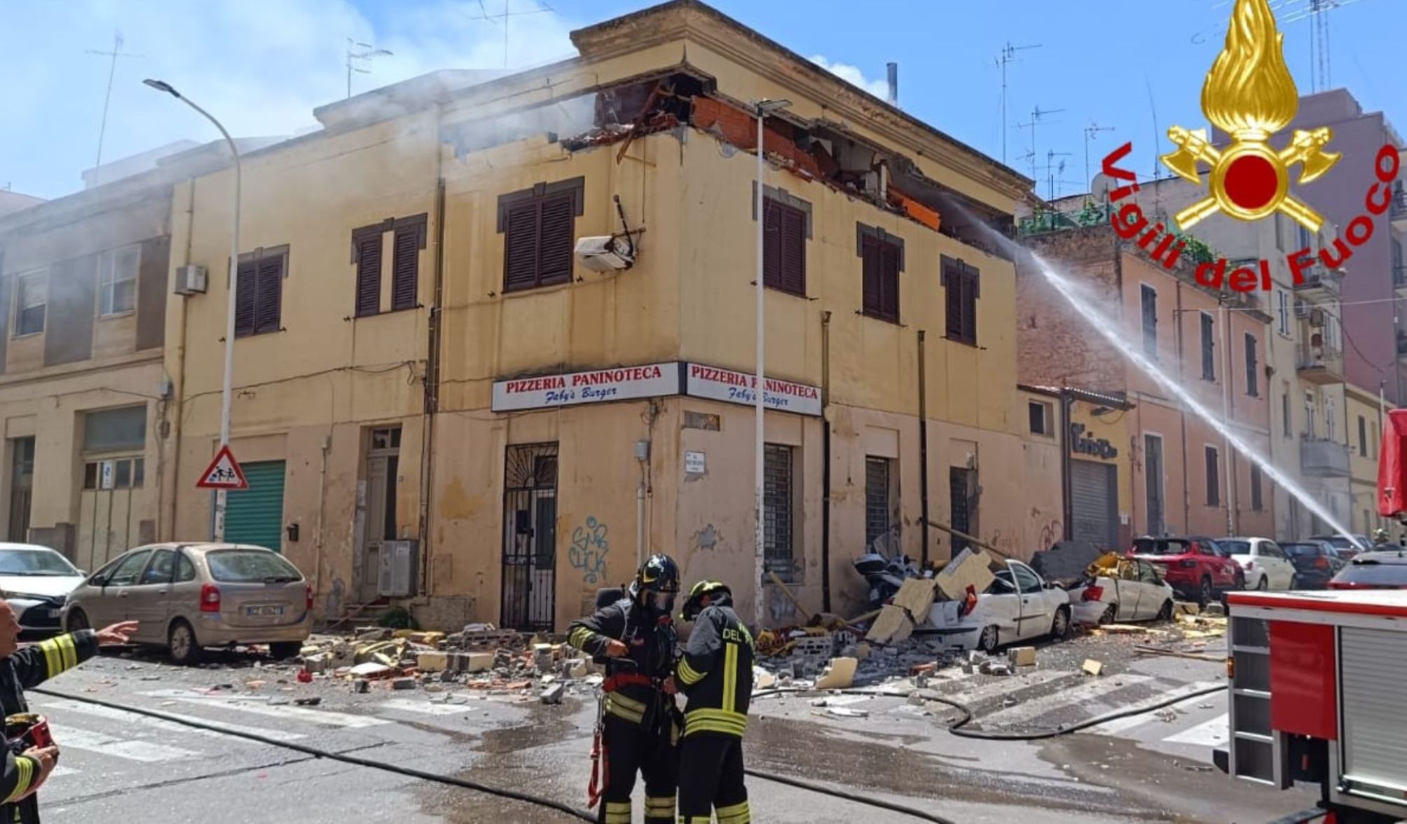 sassari esplosione