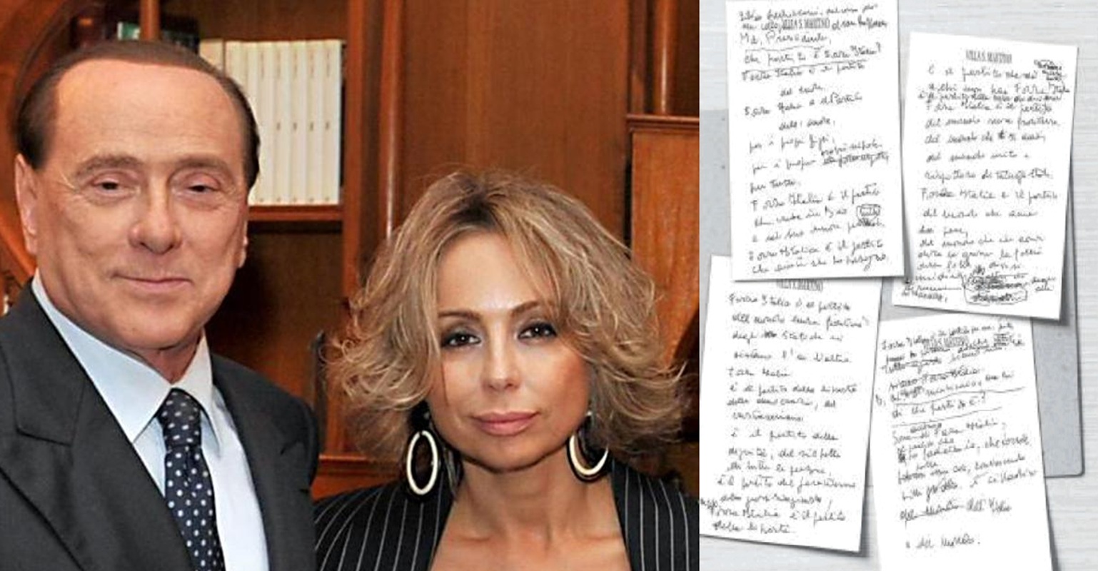 silvio berlusconi marina berlusconi ultimo manoscritto