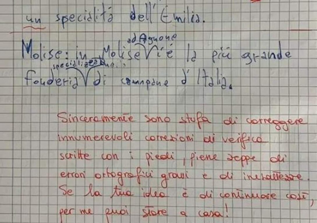 treviso scuola elementare maestra