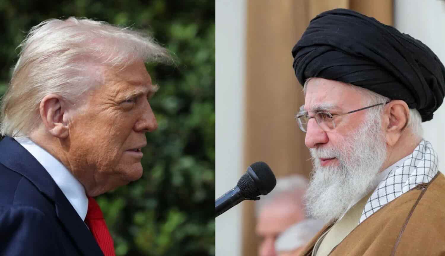 Donald Trump e Ali Khamenei