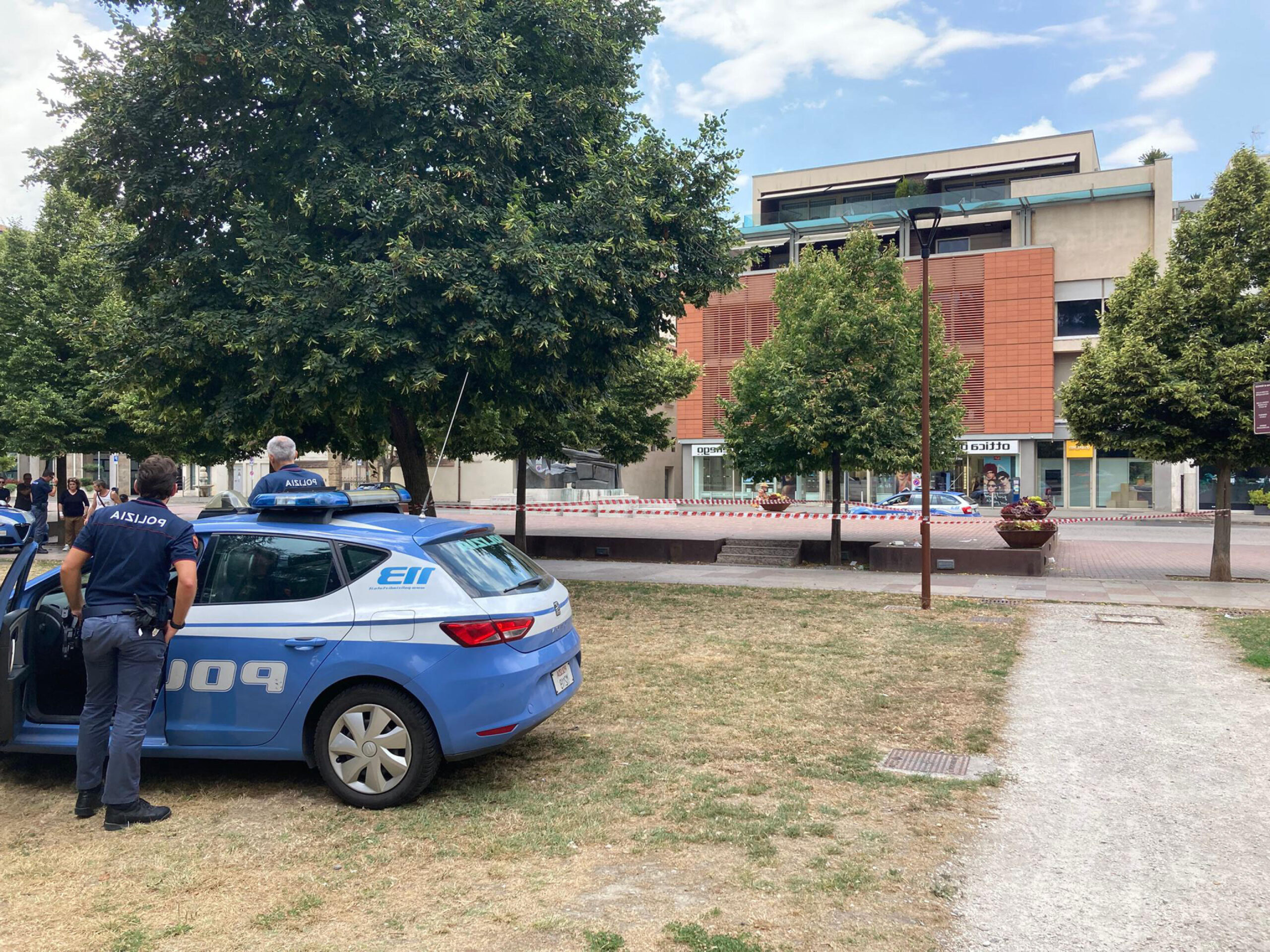 rissa polizia