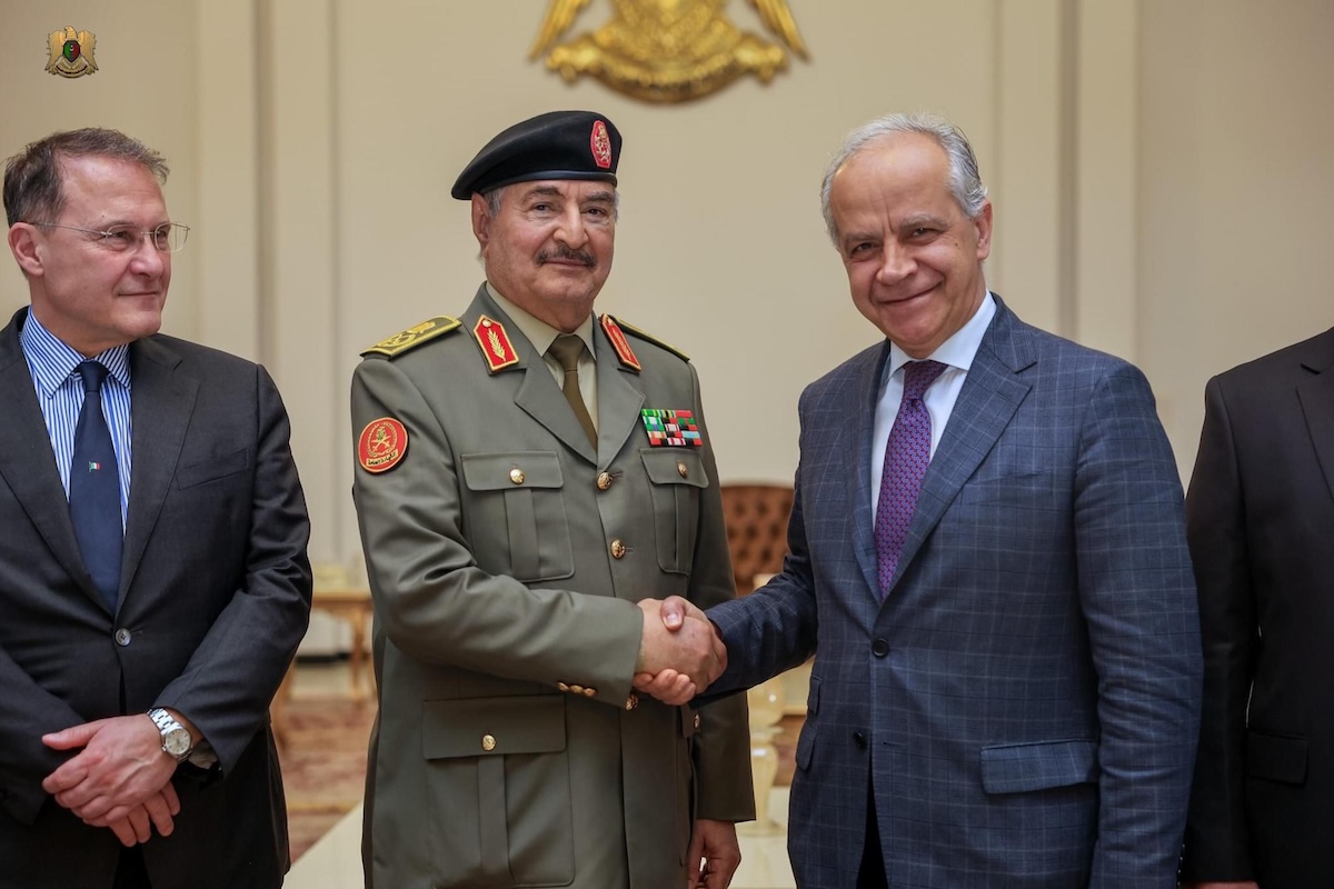 Matteo Piantedosi Libia Khalifa Haftar