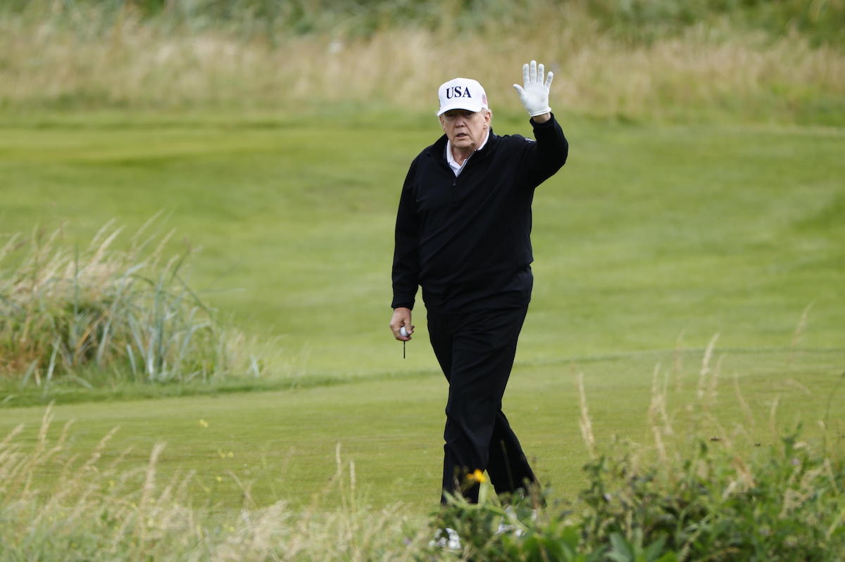 trump scozia