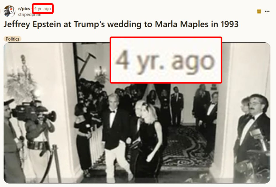 Epstein trump matrimonio cnn foto